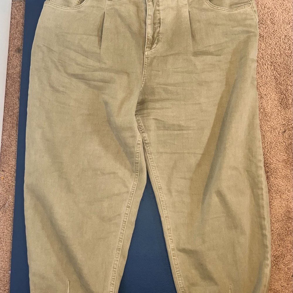 Anthropologie Green / Khaki Pants